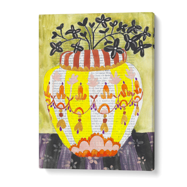 VIBRANT STRIPED VASE