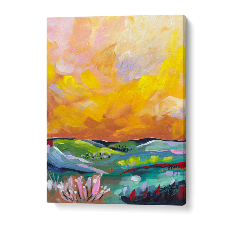 VIBRANT SUNSET LANDSCAPE