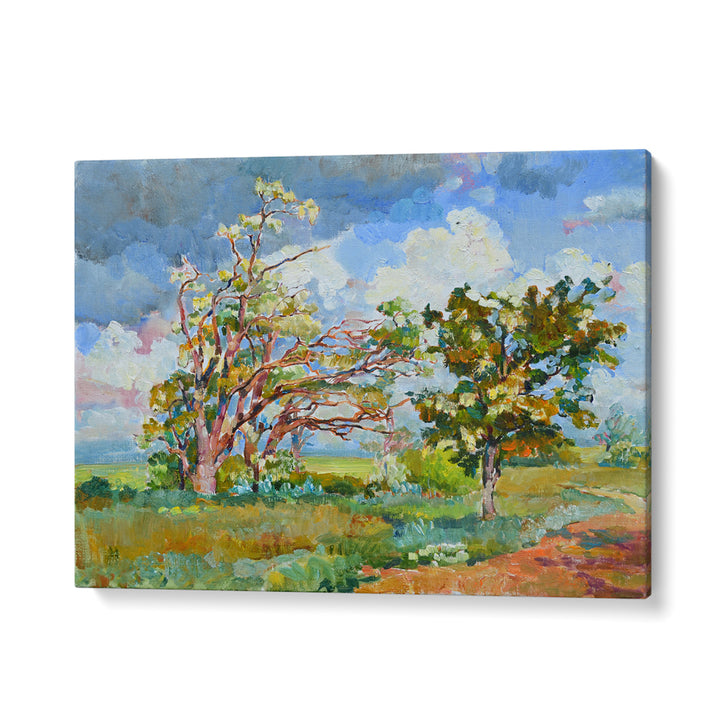 VIBRANT TREES RURAL LANDSCAPE