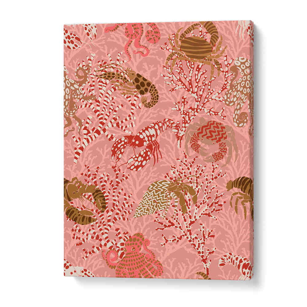 Transform your home with the VIBRANT CORAL REEF PATTERN, showcasing lively ocean-inspired colors and intricate details.