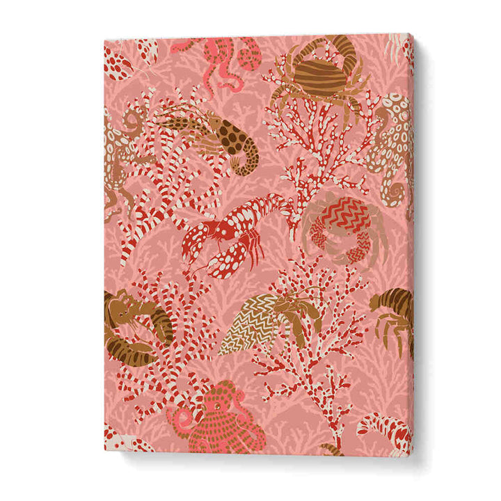 Transform your home with the VIBRANT CORAL REEF PATTERN, showcasing lively ocean-inspired colors and intricate details.