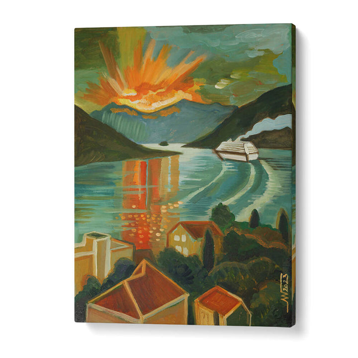 VIEW FROM THE WINDOW , RETRO ART