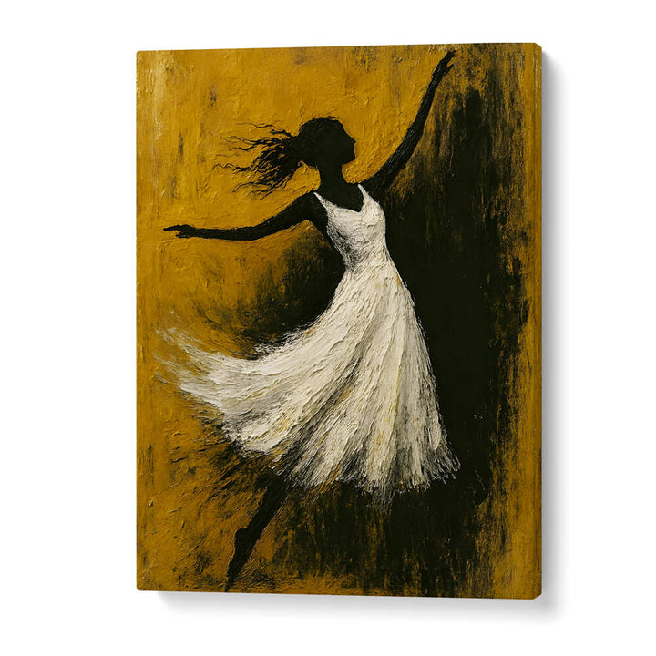 WALTZ OF THE WHITE VEIL , EXPRESSIONISM PAINTINGS