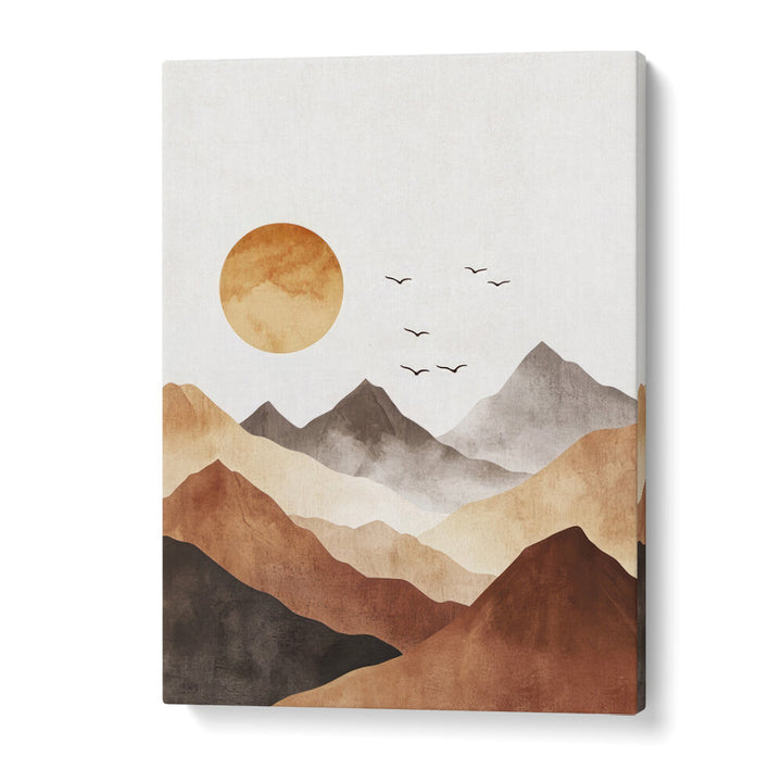 WATERCOLOUR HILLS , LANDSCAPE PAINTINGS