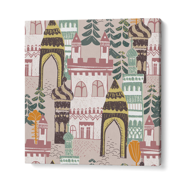 WHIMSICAL CASTLE PATTERN