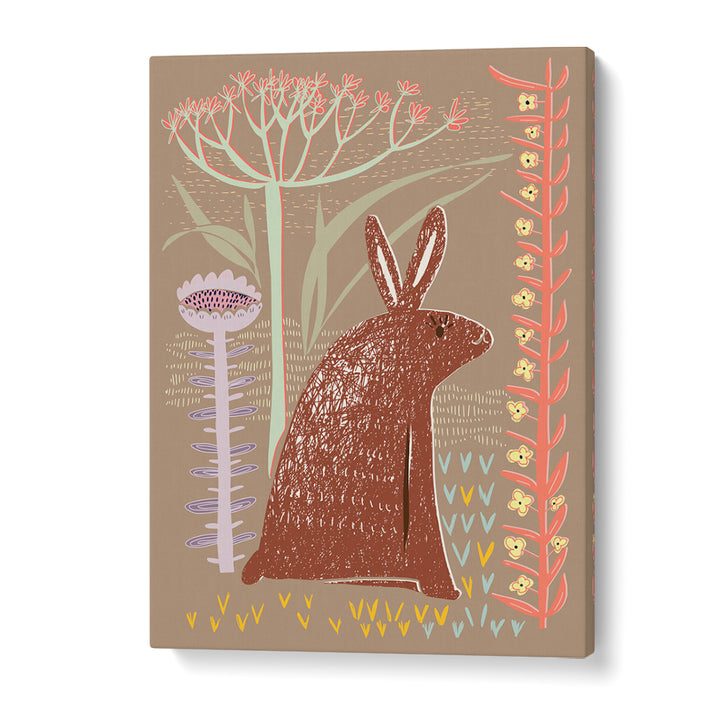 WHIMSICAL WOODLAND RABBIT