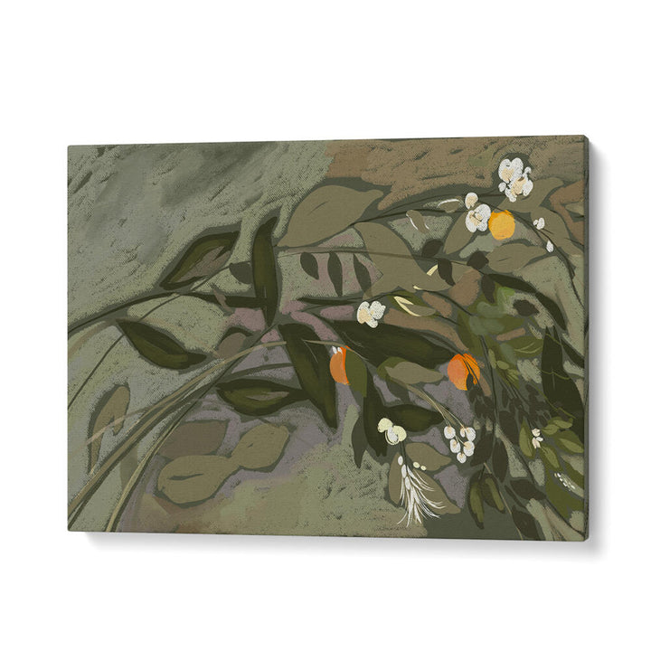 WHISPERS OF LEAVES , FLORAL FLOWER PAINTINGS