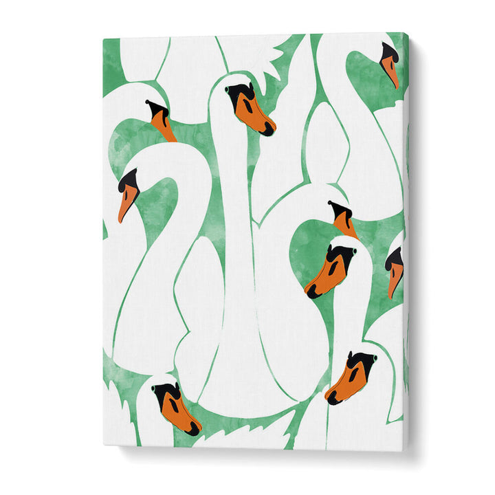 WHITE CALM , ANIMAL PAINTINGS