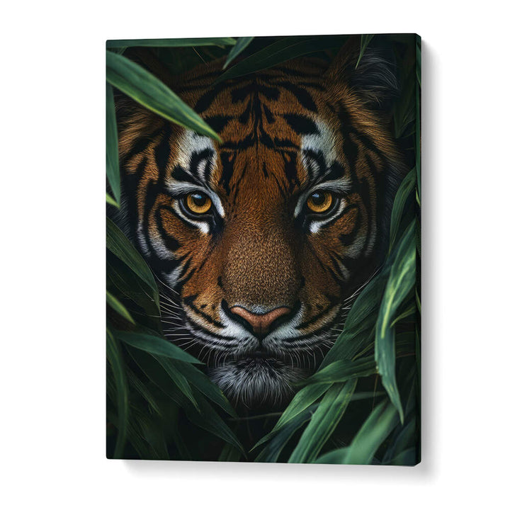 WILD TIGER I , ANIMAL PAINTINGS