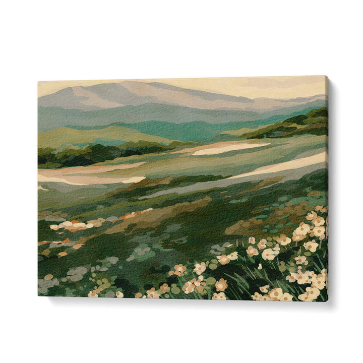WILDFLOWER MOUNTAIN LANDSCAPE