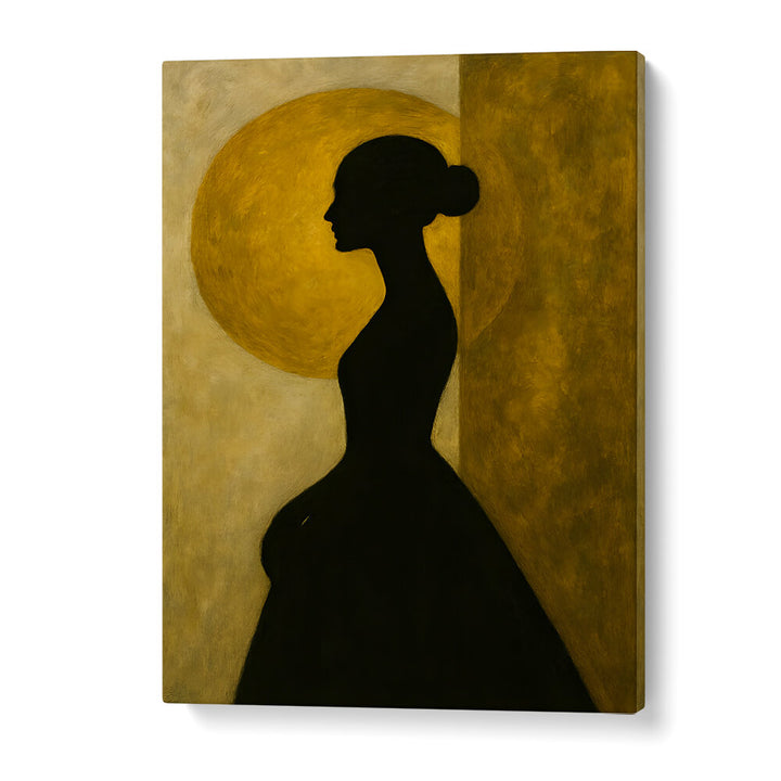 WOMAN BEFORE THE SUN , EXPRESSIONISM PAINTINGS