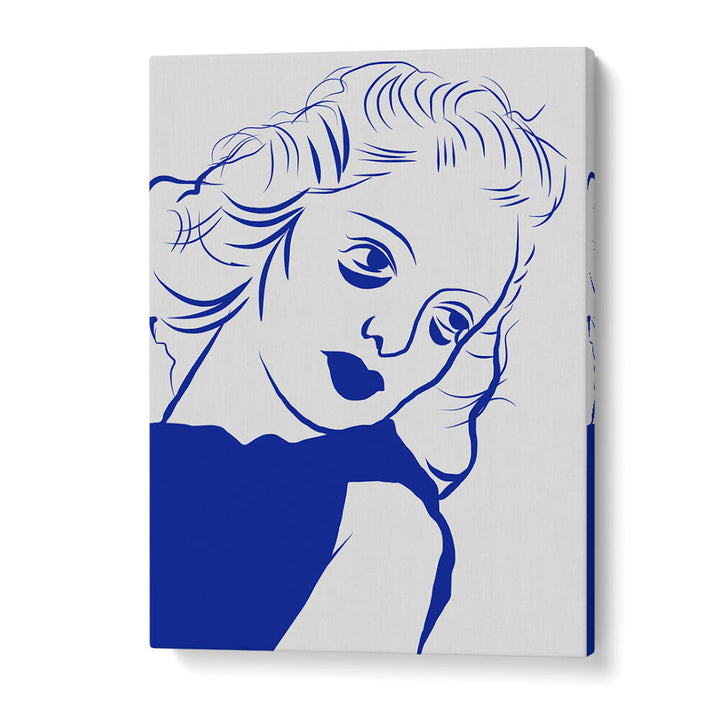 WOMAN FACE , PORTRAITS & FIGURATIVE ILLUSTRATIONS