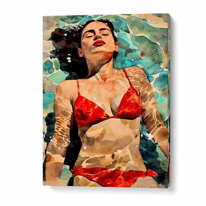 WOMAN LIFE WARM BATH , FASHION POSTERS