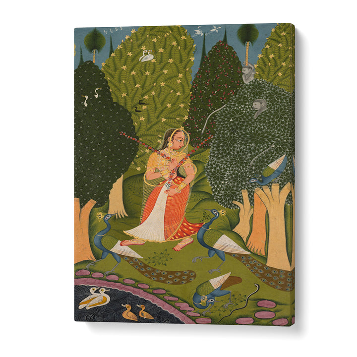 VIRAHINI , INDIAN ART PAINTINGS