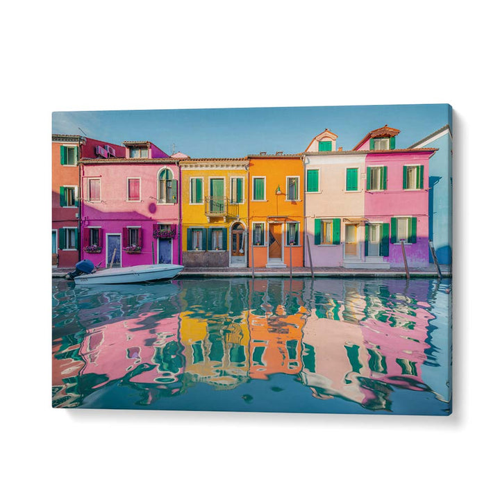 COLORED BURANO BY STEFAN HEFELE , LANDSCAPE PHOTO PRINTS