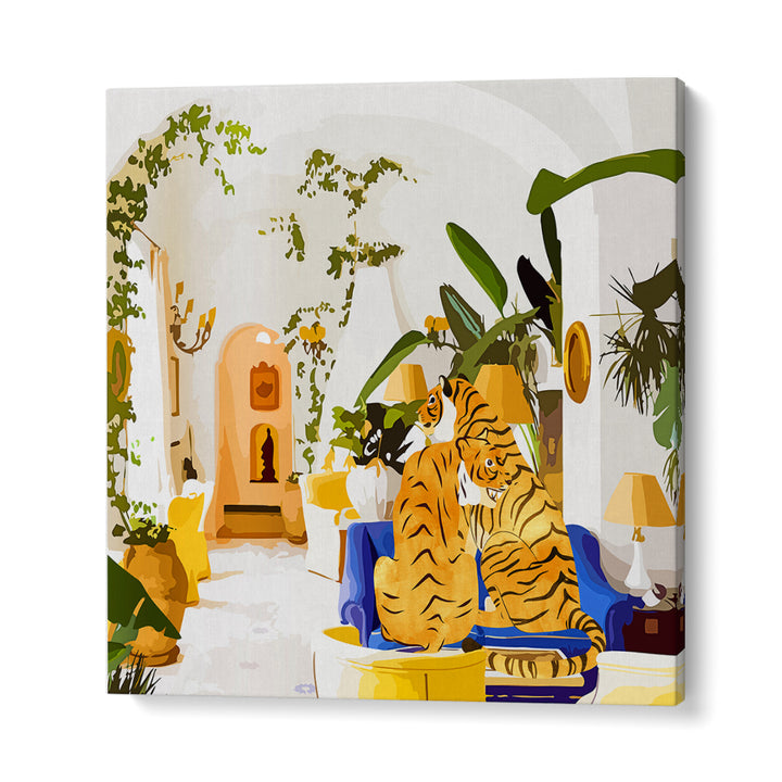 PLAYFUL TIGERS ELEGANT ROOM