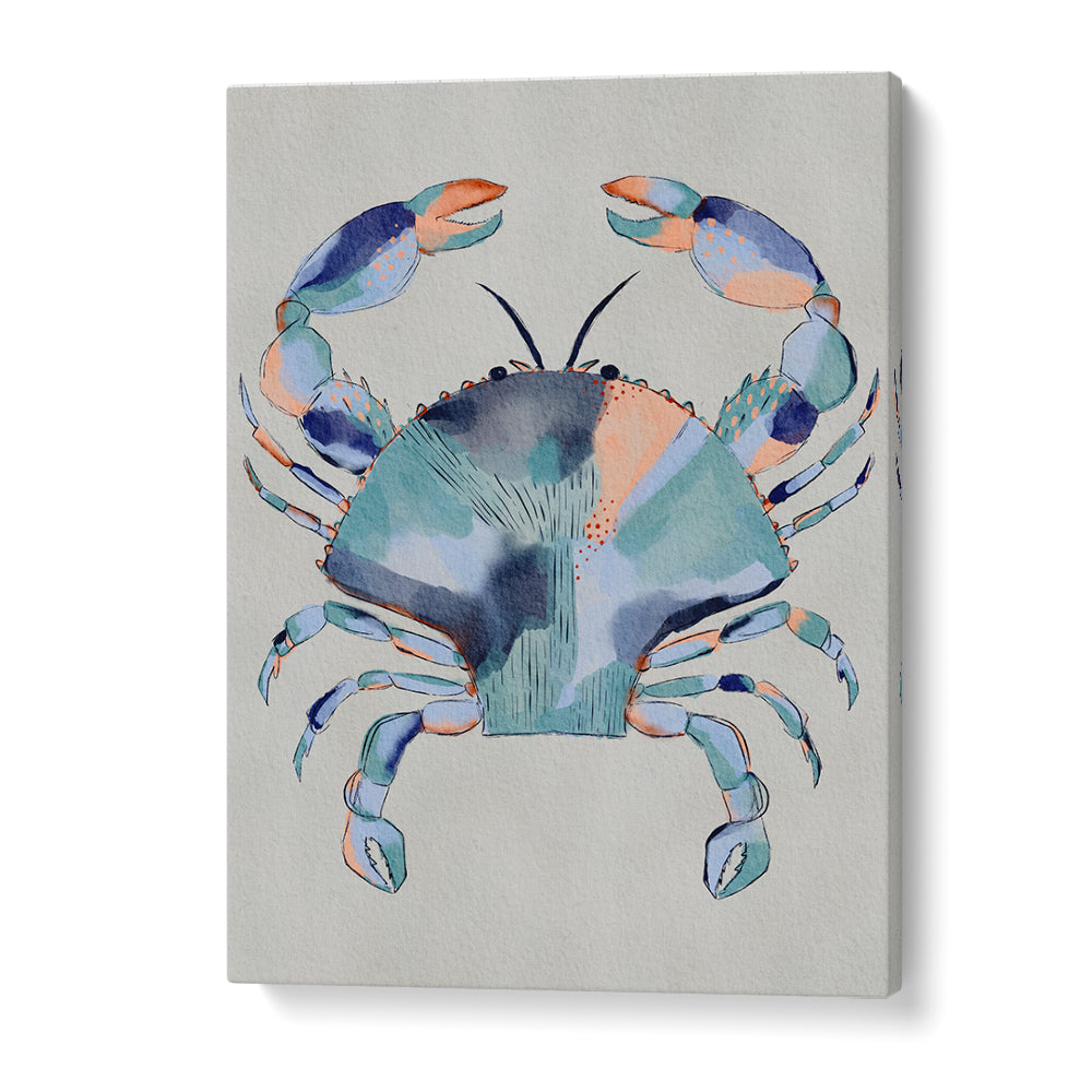 COASTAL BLUE CRAB PAINTING