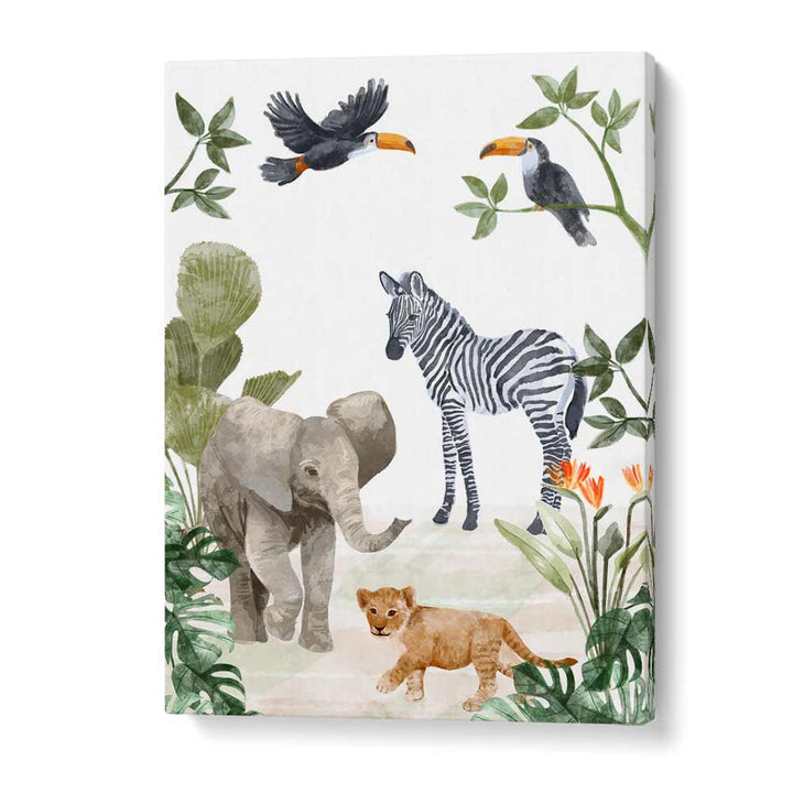 JUNGLE BABIES BY GOED BLAUW, KIDS ART PRINTS