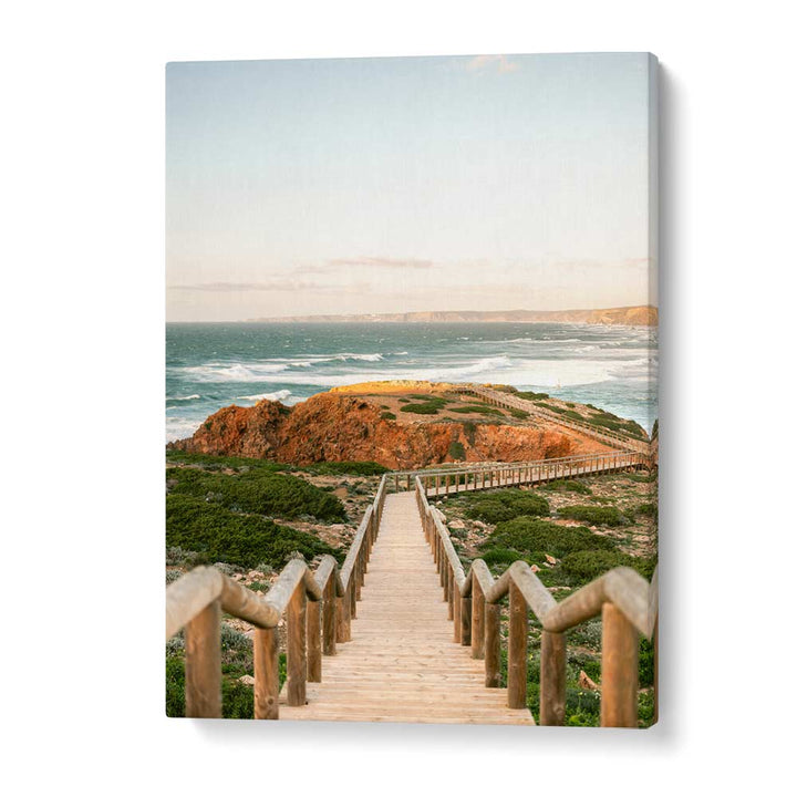 WALKWAY INTO THE ALGARVE , LANDSCAPE PHOTO PRINTS