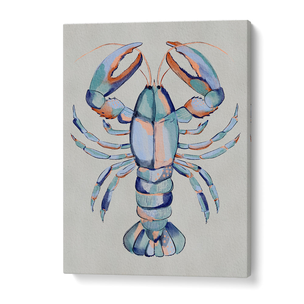 WATERCOLOR BLUE LOBSTER
