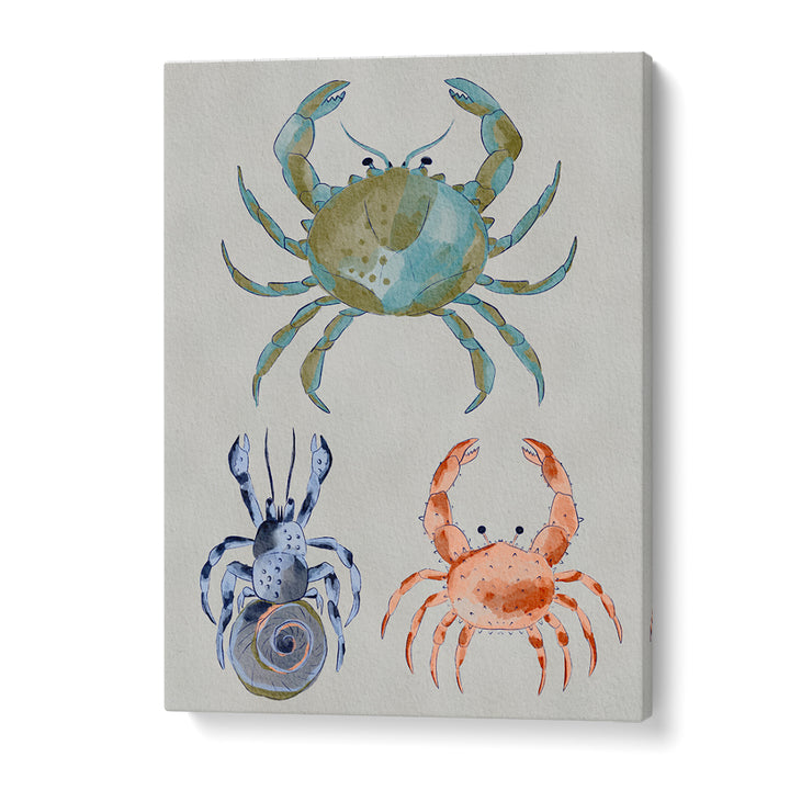 OCEAN CRABS WATERCOLOR