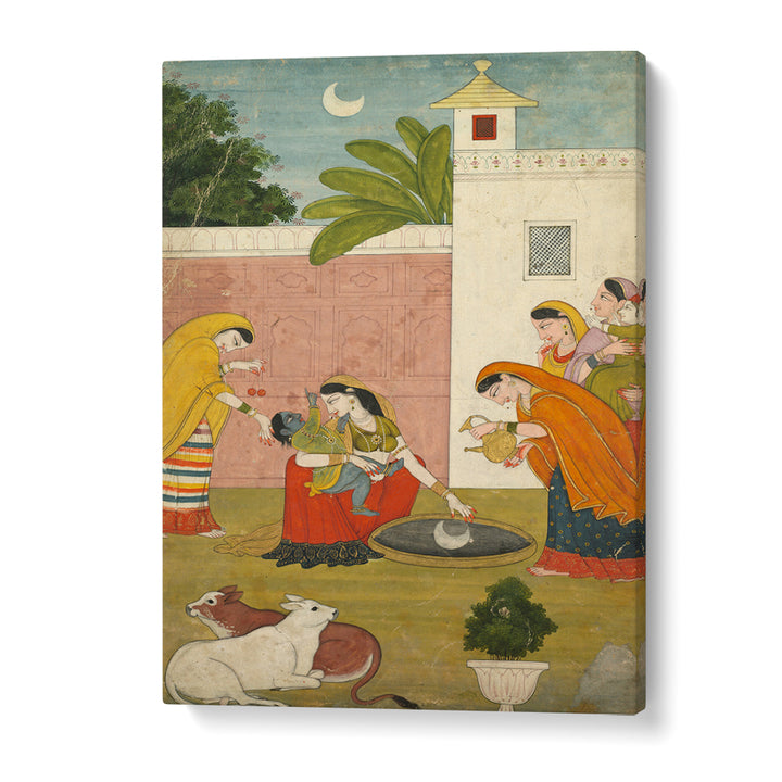 CHANDRA , INDIAN ART PAINTINGS