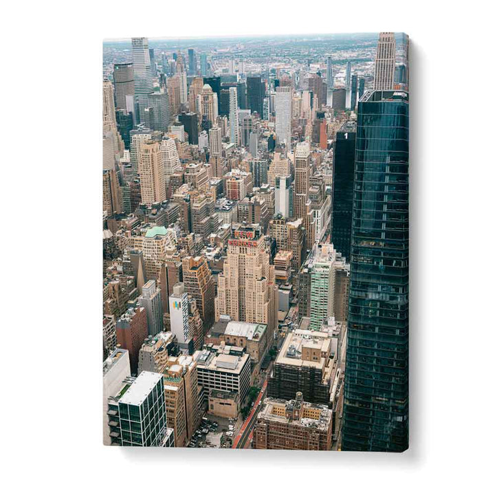 NEW YORK CITY FROM ABOVE BY RAISA ZWART , LANDSCAPE PHOTO PRINTS