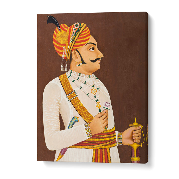 THAKUR YASWANTA SINGH (REIGNED 1688-1707) , INDIAN ART PAINTINGS