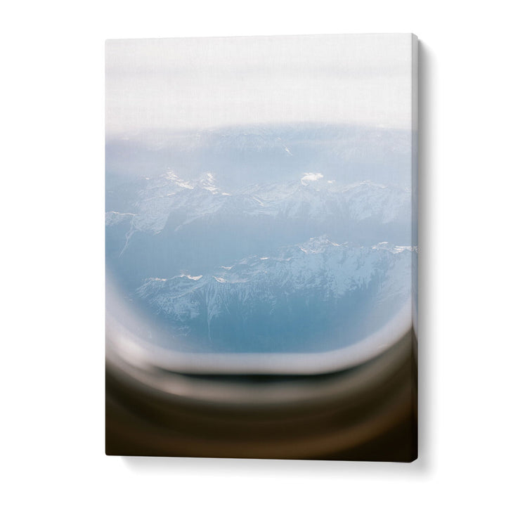 PLANE WINDOW VIEW II BY RAISA ZWART , LANDSCAPE PHOTO PRINTS