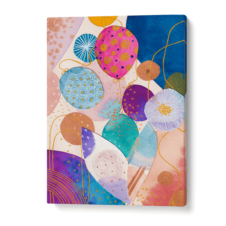 BALLOONS FOR NINO , ABSTRACT PAINTINGS