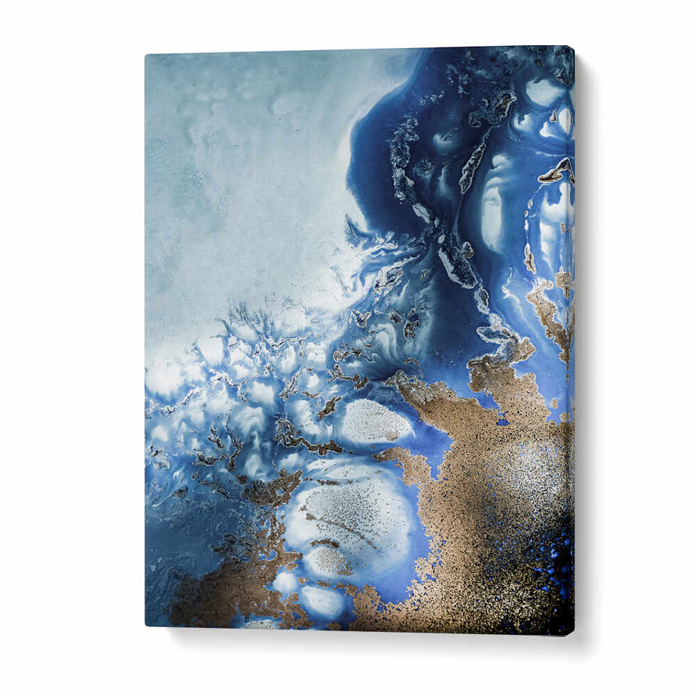 Stunning ZEN ART 'OCEAN WAVE, ABSTRACT PAINTINGS featuring vibrant colors and dynamic ocean wave patterns.