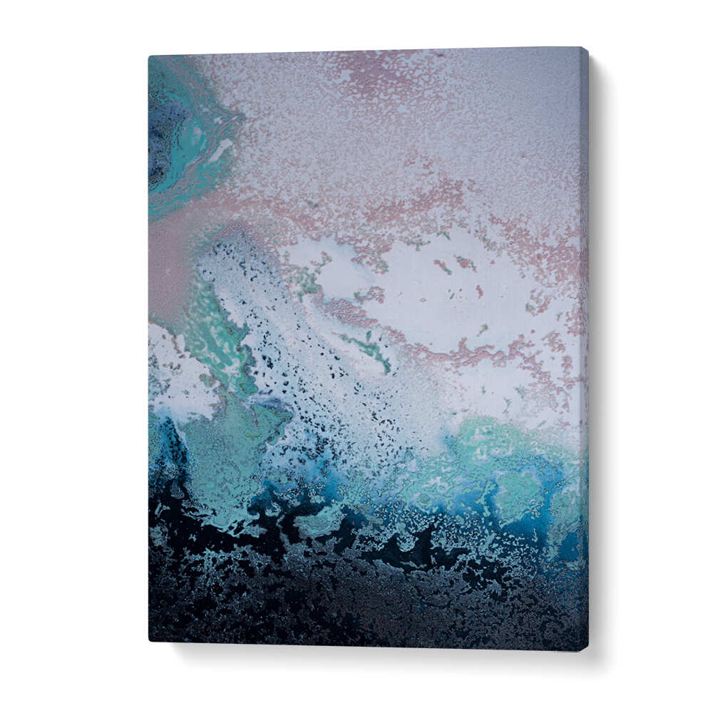 Vibrant SUNSET DRIFTING abstract paintings, blending warm hues for a calming effect in any space. Perfect for your decor.