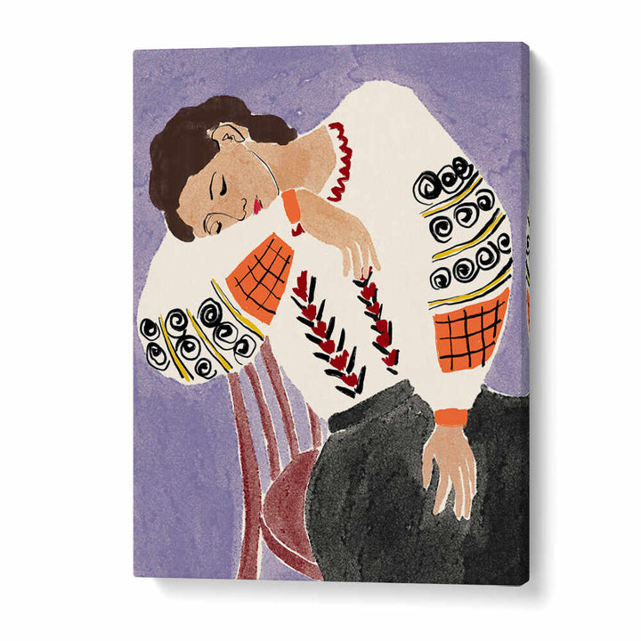 THE ROMANIAN BLOUSE , PORTRAITS & FIGURATIVE ILLUSTRATIONS