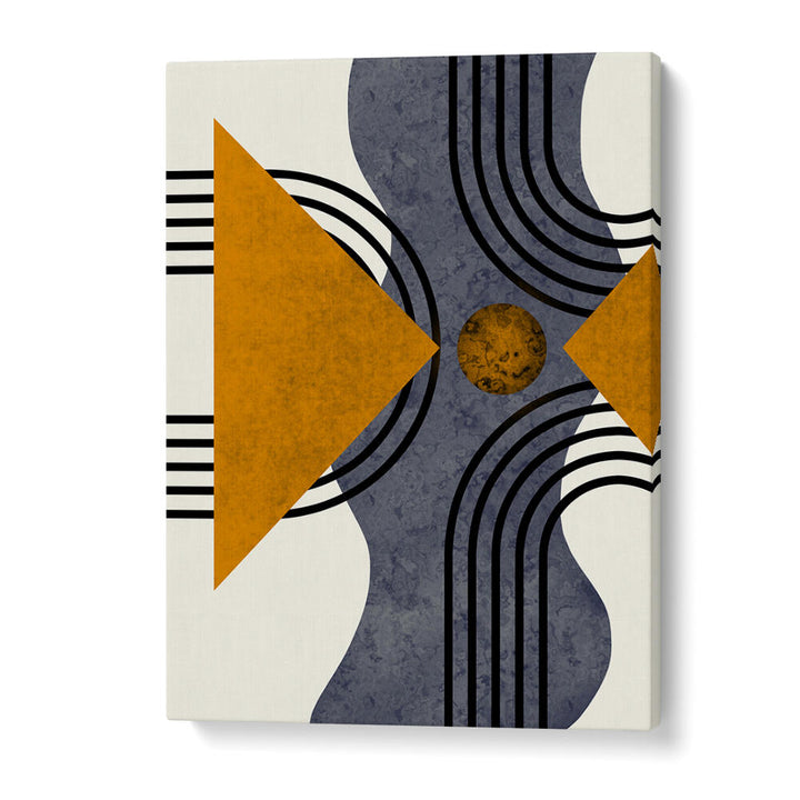 TEXTURED MID CENTURY COMPOSITION 3 ,  GEOMETRIC ART PRINTS