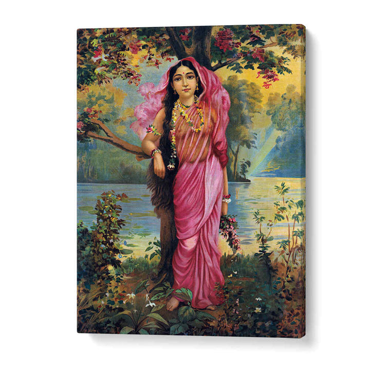 VASANTIKA , INDIAN ART PAINTINGS