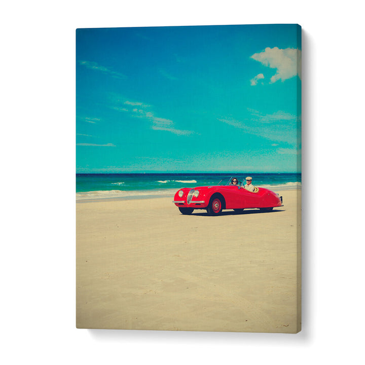 THE RED CAR , PHOTOGRAPHY PRINTS