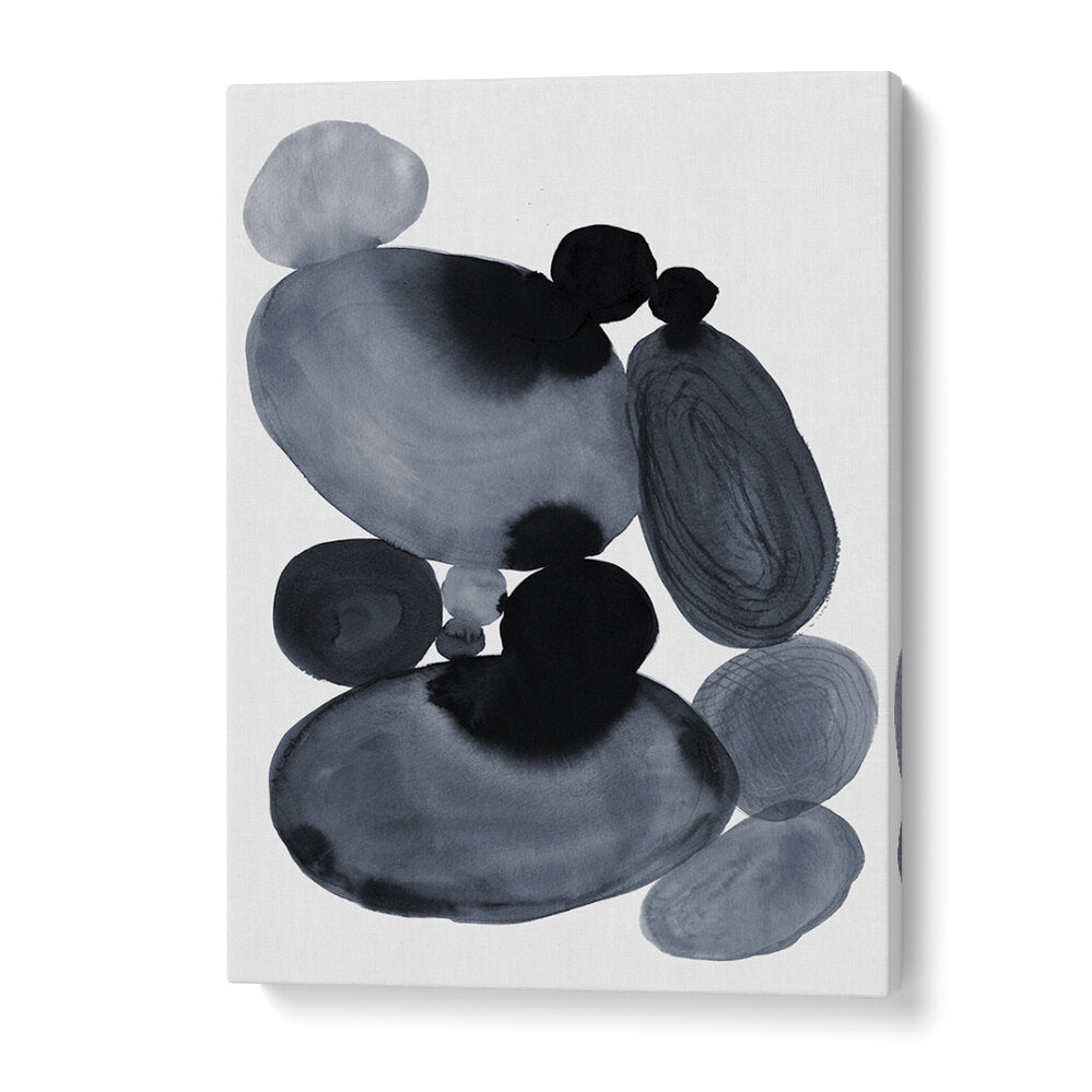 Hand-painted ZEN GARDEN STONES, ABSTRACT PAINTINGS for a serene living space transformation. Ideal centerpiece for tranquility.