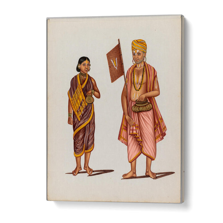 PILGRIMS OF FAITH , INDIAN ART PAINTINGS