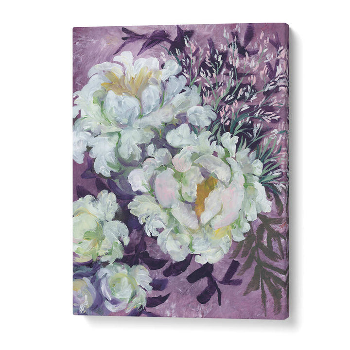 ELIANY PAINTERLY BOUQUET , FLORAL FLOWER PAINTINGS