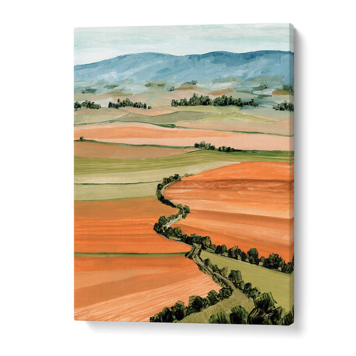 QUENIVA PATCHWORK LANDSCAPE , LANDSCAPE PAINTINGS