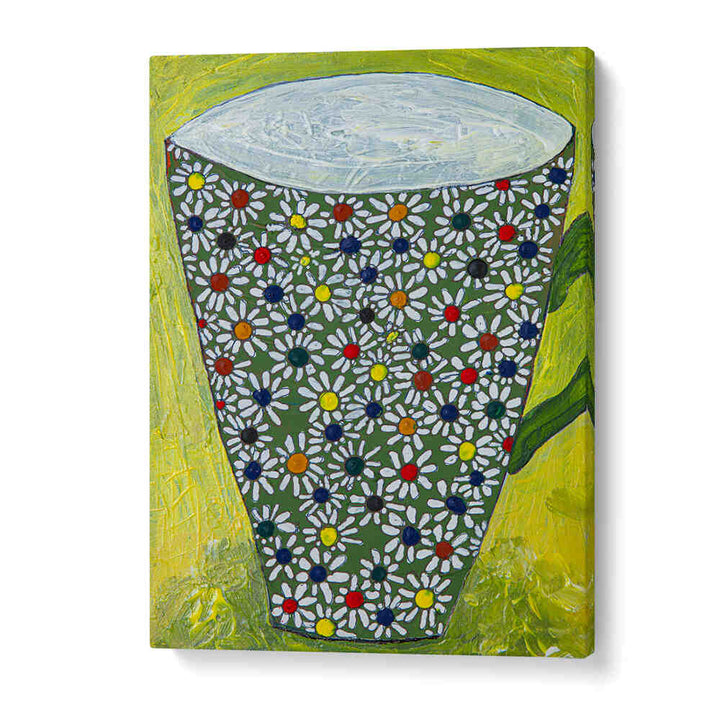 Brighten your kitchen with MUG WITH FLOWERS, KITCHEN POSTERS, showcasing vibrant floral art and charm.