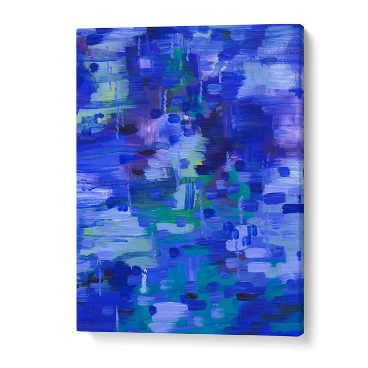 REFLECTIONS IN BLUE , ABSTRACT PAINTINGS