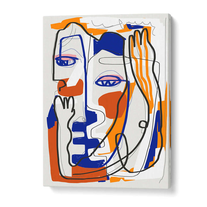 ABSTRACT LINE ART ROMANCE , POP ART PAINTINGS