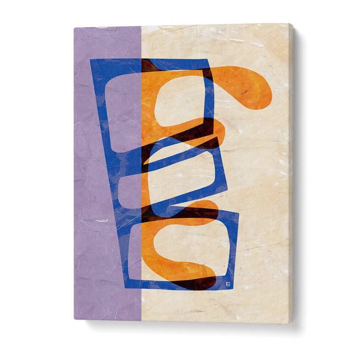 CUT OUT BLUE & ORANGE
