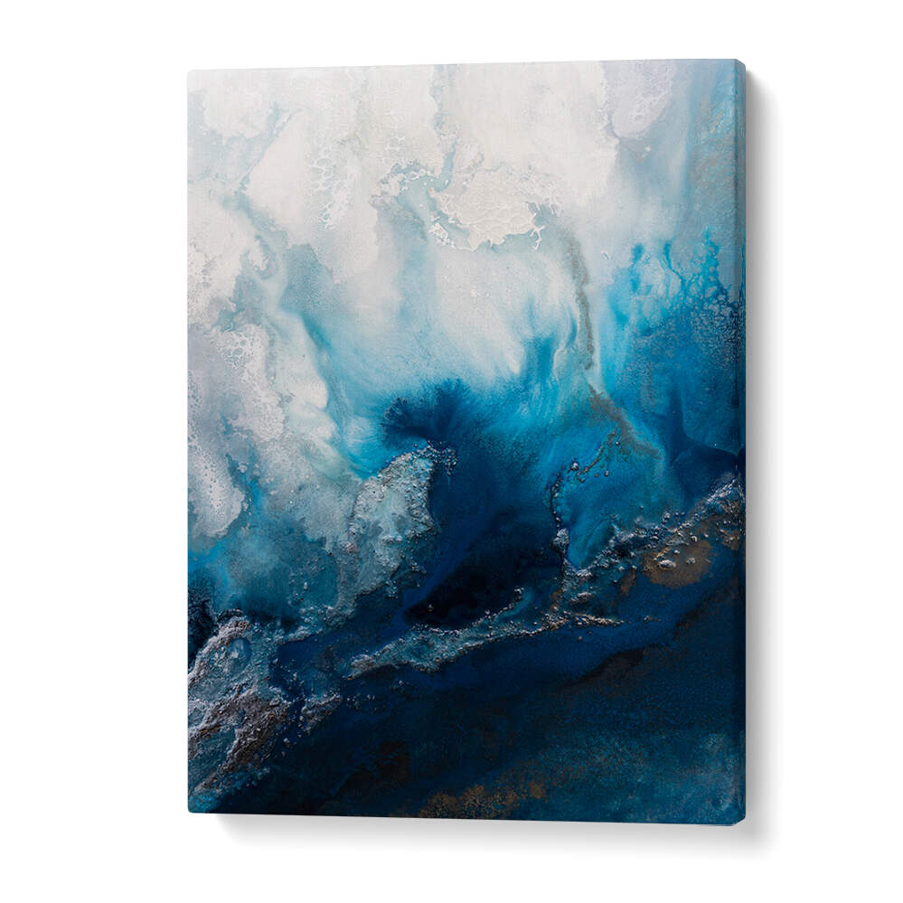 Vibrant SEASCAPE ABSTRACTION, ABSTRACT PAINTINGS evoke the ocean's calming essence, perfect for transforming your space.