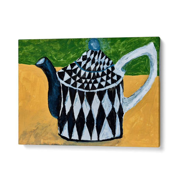 Stylish teapot art featured in TEAPOT, KITCHEN POSTERS, perfect for enhancing your culinary space.