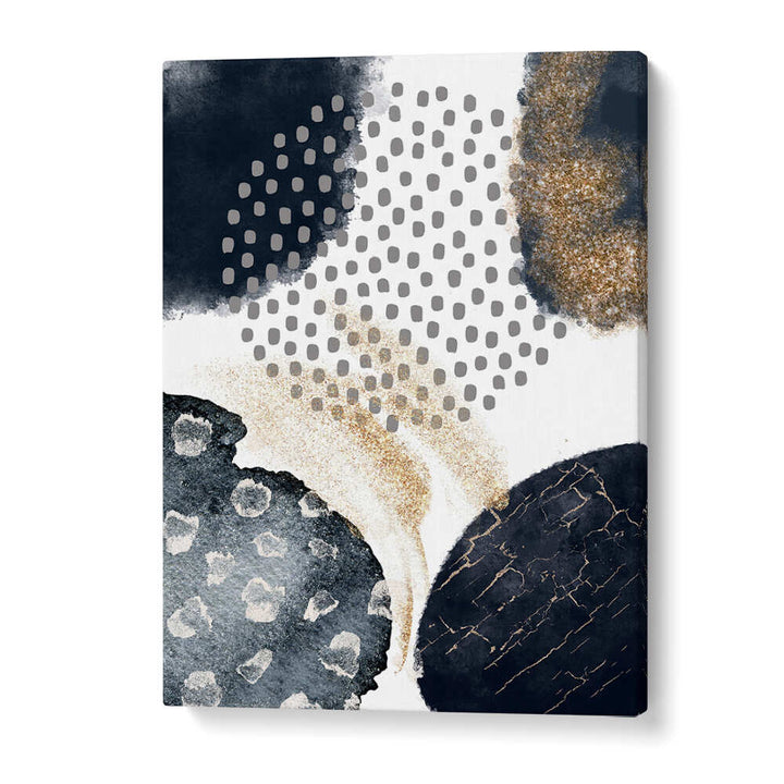 ABSTRACT BLACK AND GOLD III , ABSTRACT PAINTINGS