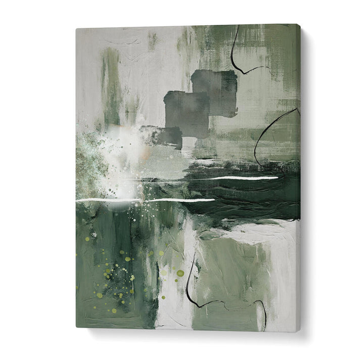 CANVAS GREENS , ABSTRACT PAINTINGS