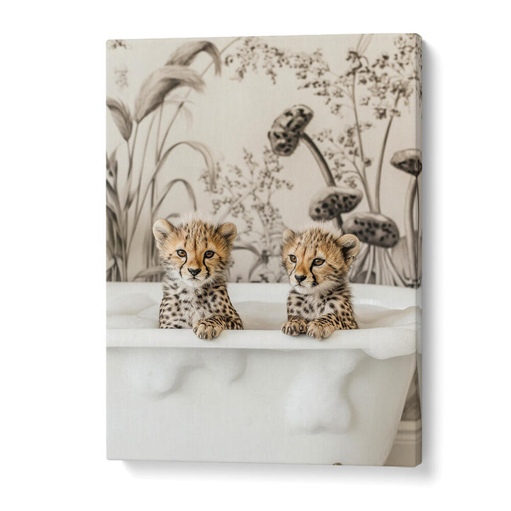 CHEETAH CUB BATH