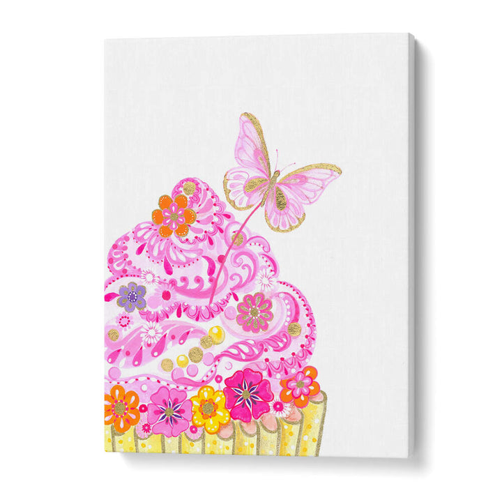 CUPCAKE BUTTERFLY , KIDS ROOM PAINTINGS